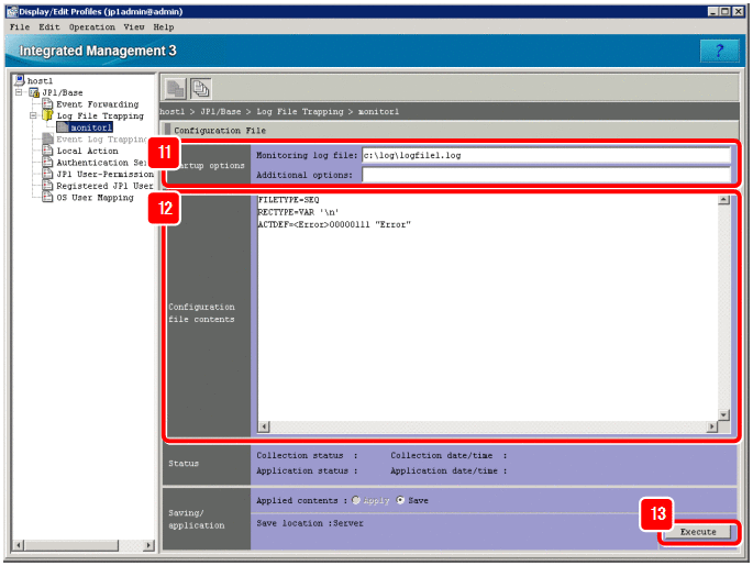 4.4.1 What is log file trapping for JP1/Base? Integrated Management