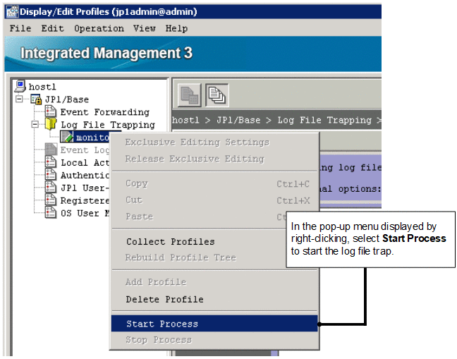 4.4.1 What is log file trapping for JP1/Base? Integrated Management